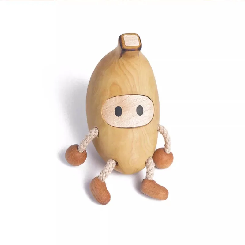 No plantain wood banana ornament creative cute high-end gifts daily gifts