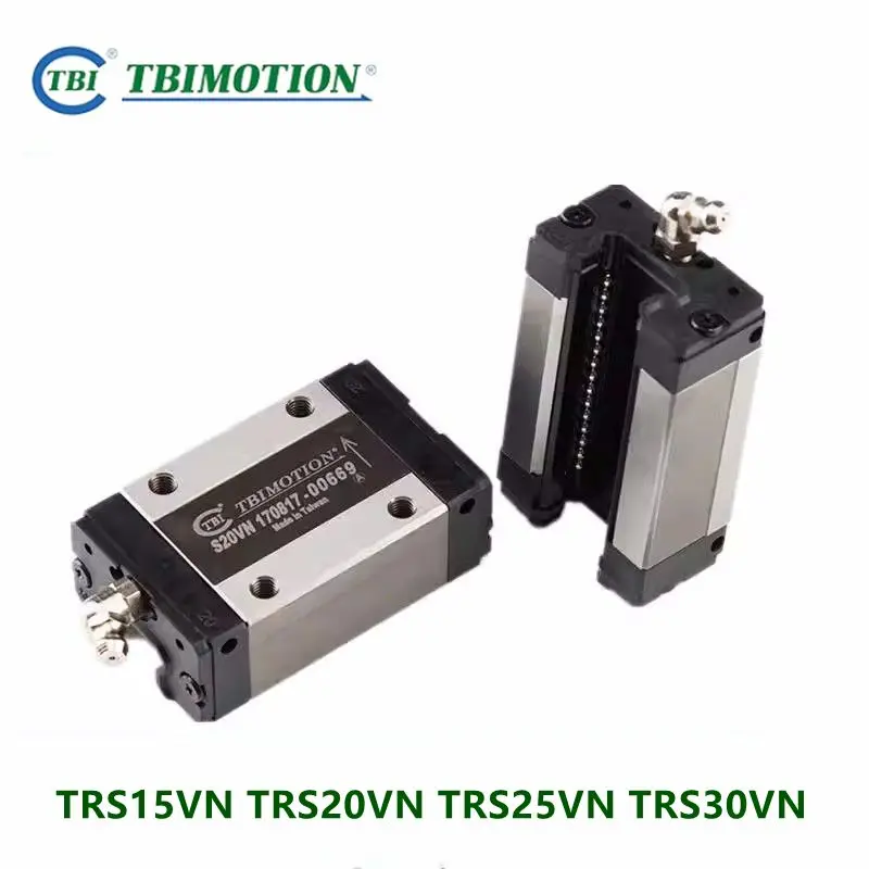 

Taiwan TBI linear guide block carriage TRS15VN TRS20VN TRS25VN TRS30VN CNC Modulkit rail bearing S15VN S20VN S25VN S30VN