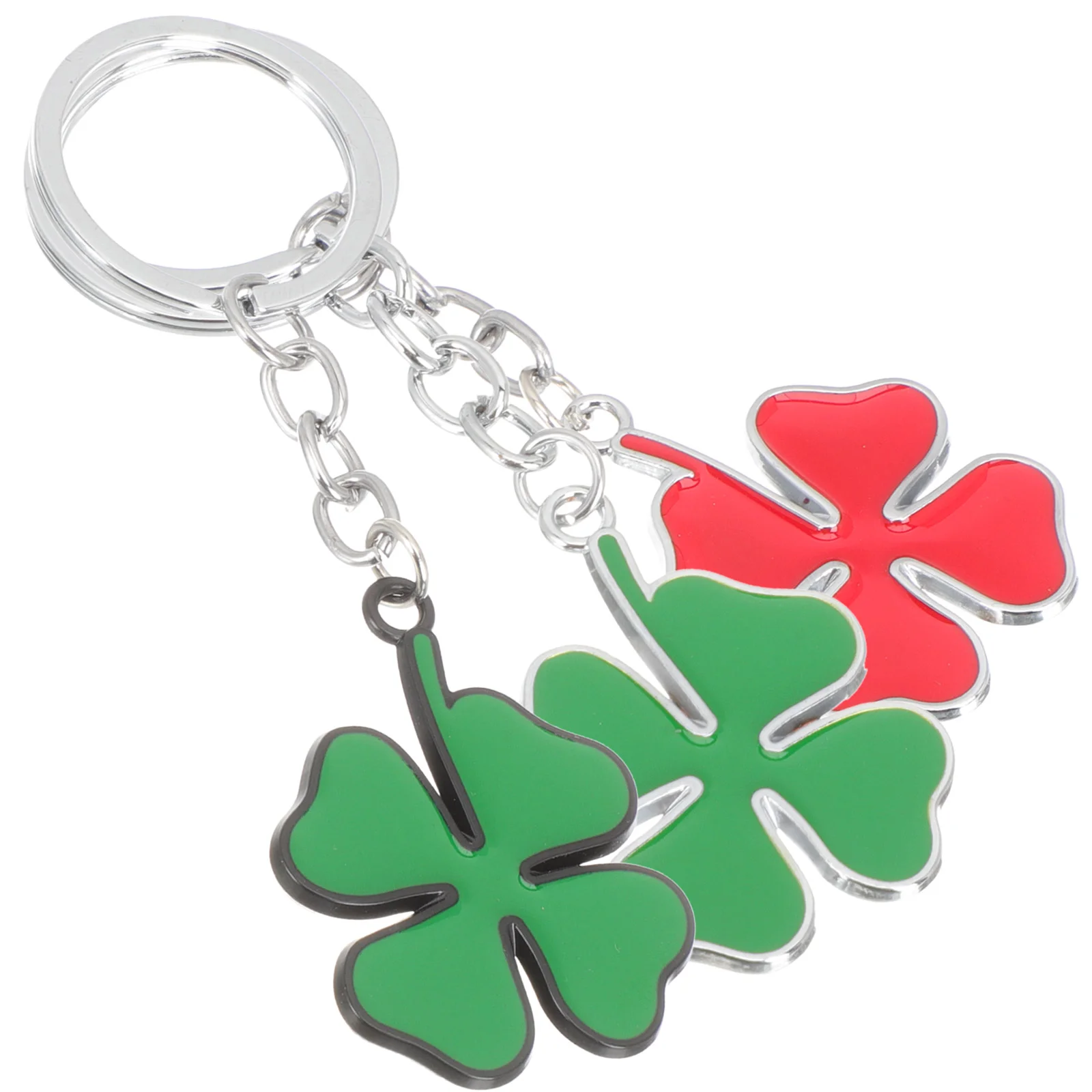 3 Pcs Keychain Ring Decor StPatrick Day Meaningful of The Lid