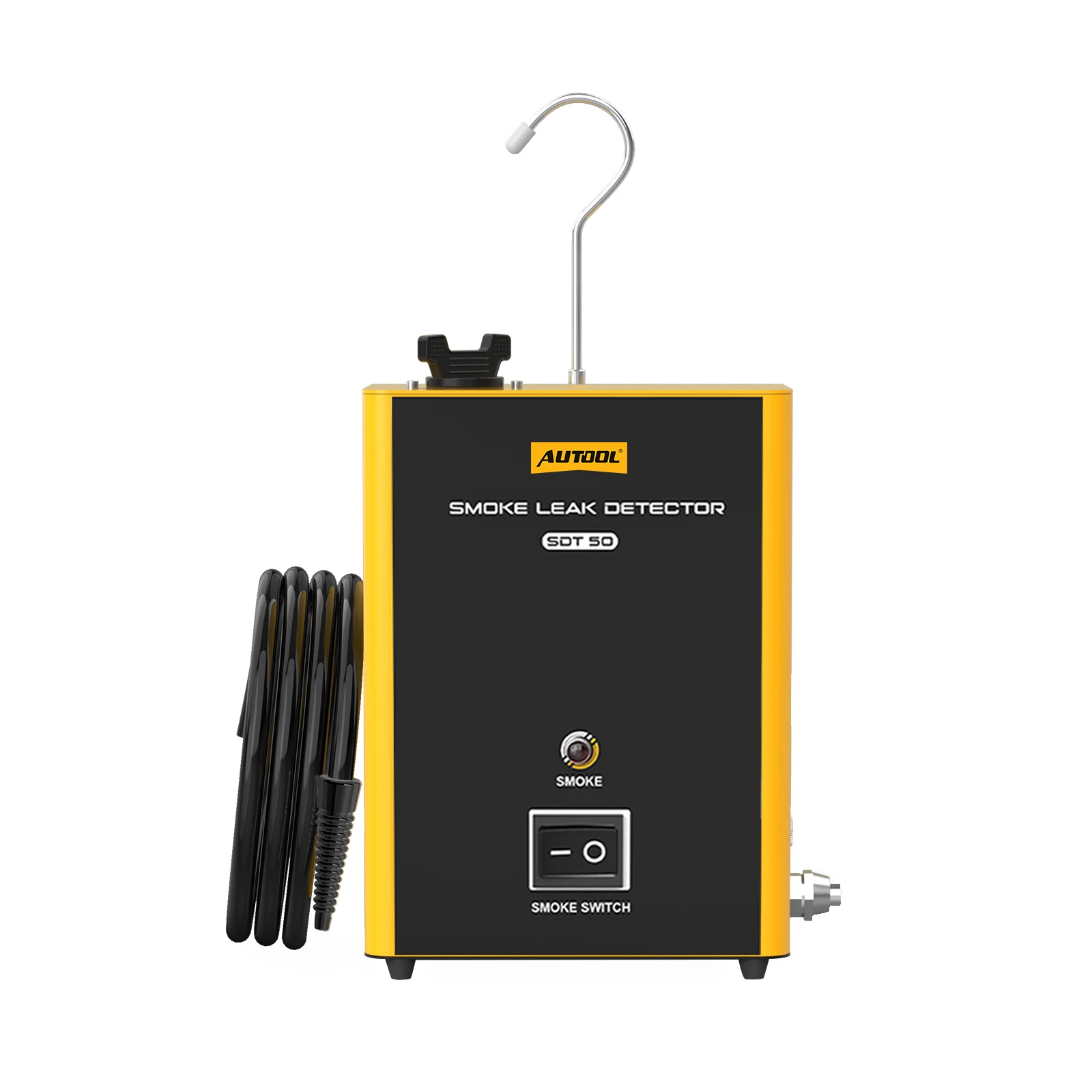 AUTOOL Car Smoke Machine Leak Detector EVAP SDT50 Automotive Smoke Machine Vehicle Pipeline Leak Diagnostic Detector Tools Kit