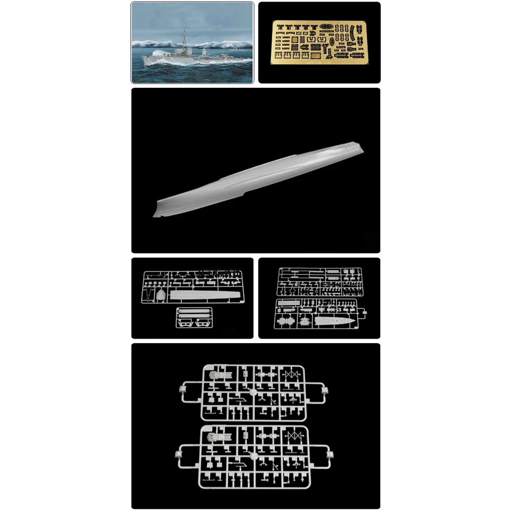 Trumpeter 05321 1/350 Scale  Z Class Destroyer  Z25 Z-25 Ship Assembly Plastic Handcraft Model Building Kit