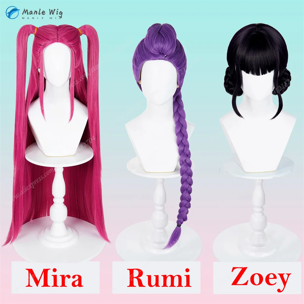 

Rumi Mira Zoey Косплей Парик Для Женщин Термостойкие Синтетические Волосы Jinu Baby Abby Mystery Romance Хэллоуин Косплей Аниме Парик