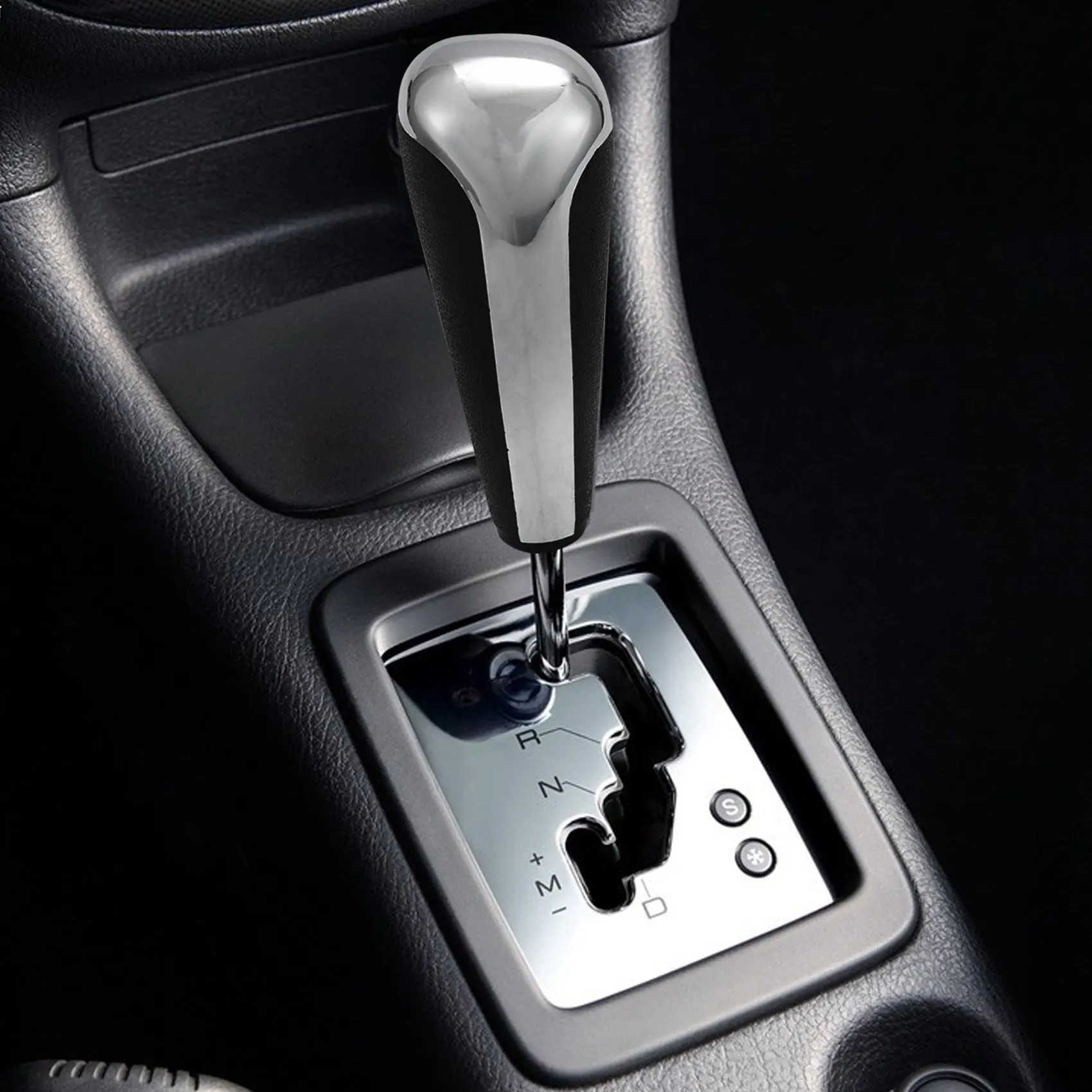 Palanca de cambio de transmisión automática para coche, pomo de palanca de cambios automotriz para Peugeot 206, 207, 301, 307, 408, Citroen C2, C3
