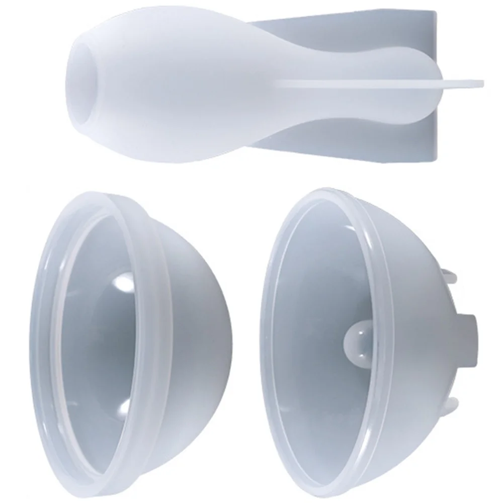 Силиконовая форма для боулинга, кристаллическая эпоксидная смола, поделки, домашний декор, настольная форма для нити, многоразовая антипригарная форма для детей