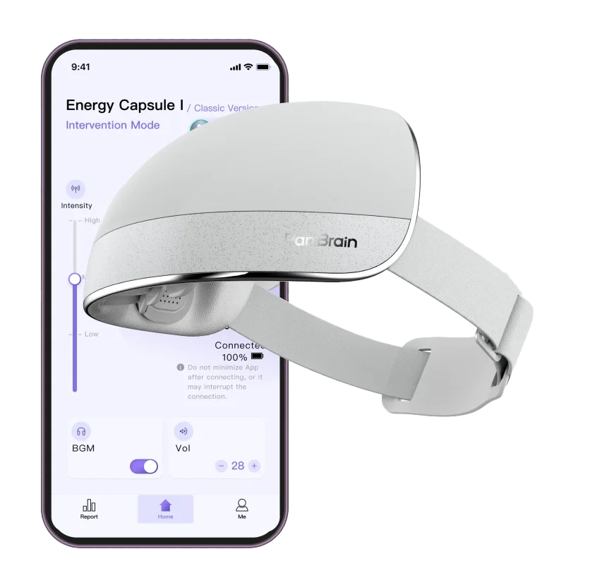 Умное мозговое устройство PanBrain EC1 с TDCS и EEG |   Фокус, Память, Релаксация, Сон |   Сертифицированный NMPA