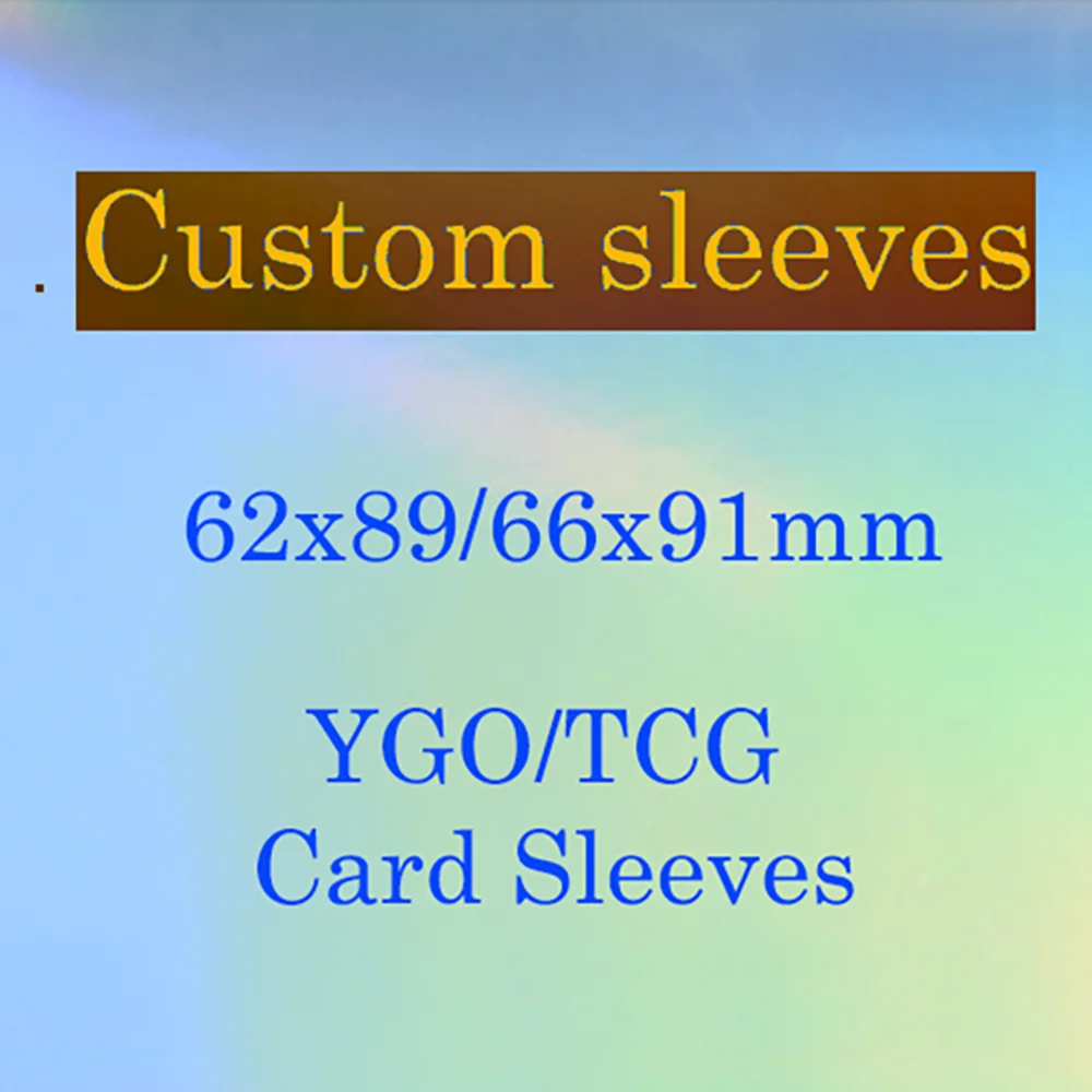 

Защитные матовые чехлы для карт YGO TCG, 62x89/66x91 мм, для аниме-карт, PTCG, для коллекционных карт
