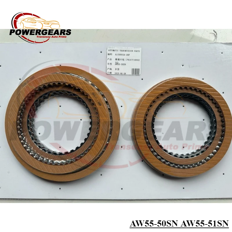 

New AW55-50SN AW55-51SN Auto Transmission Parts Clutch Plate Friction Plate Fits For Volvo Saab Opel Chevrolet 2000