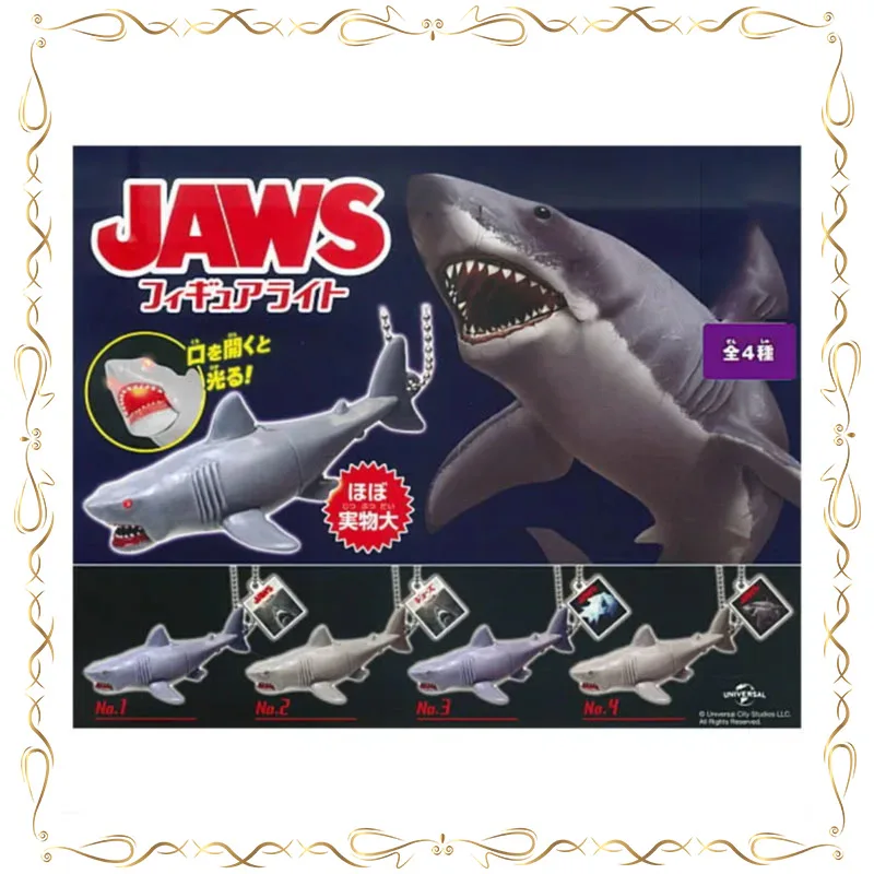 

Europe and America Film and Television Great White Shark Gashapon Figure Simulation Shark Ornament Ocean Animal Model