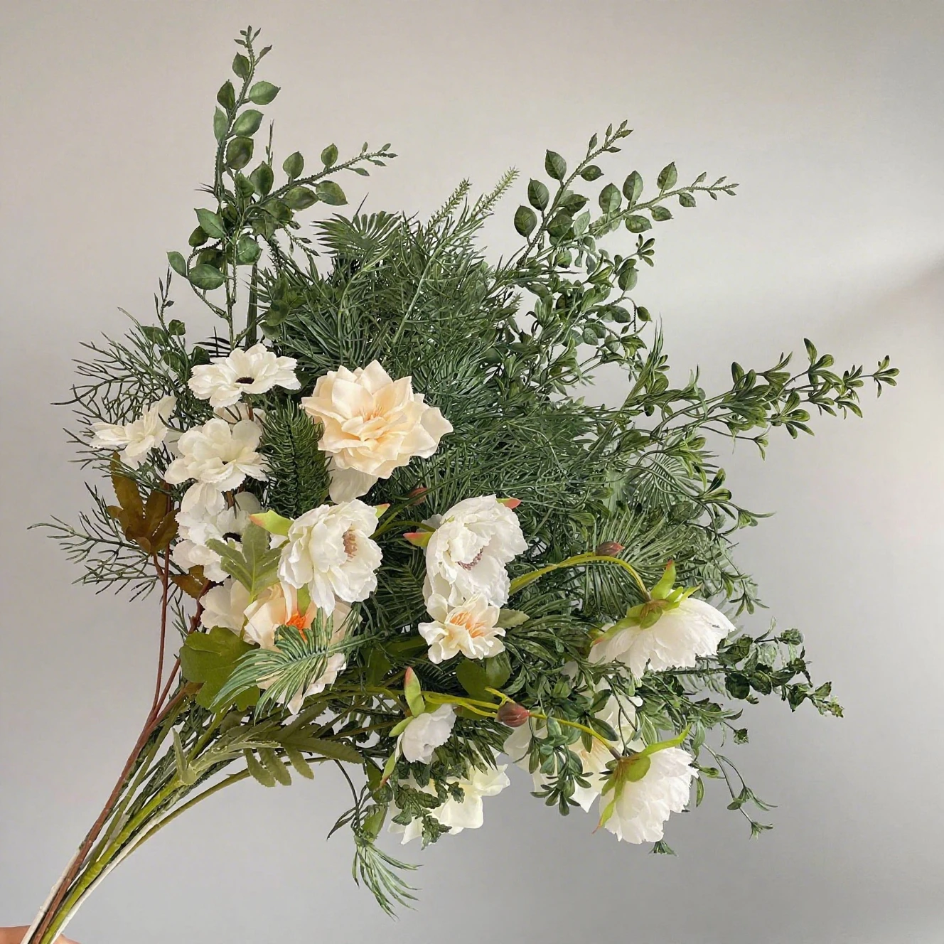 

Artificial flower arrangement green forest wedding decoration road flower arrangement auditorium T stage scene fake flowers