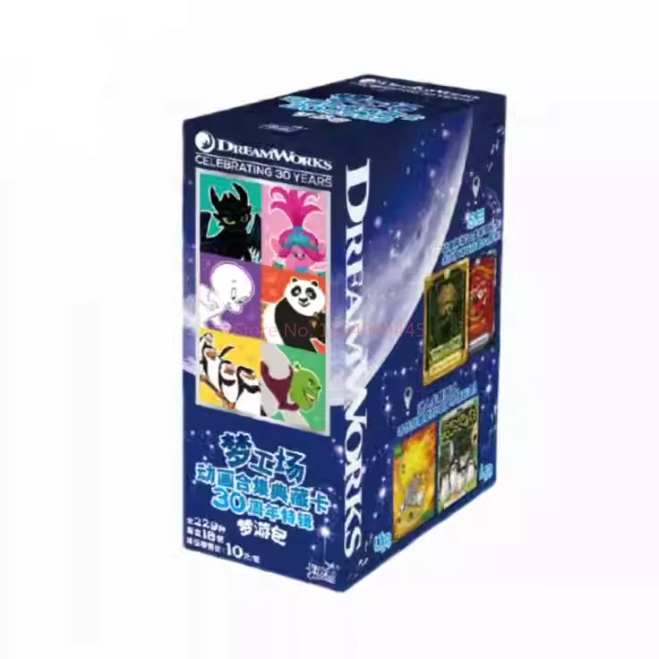 KAYOU Dreamworks 30th الذكرى جمع بطاقات أفلام أنيمي الشهيرة الشخصيات الشعبية سلسلة موضوع بطاقات ألعاب أطفال الهدايا