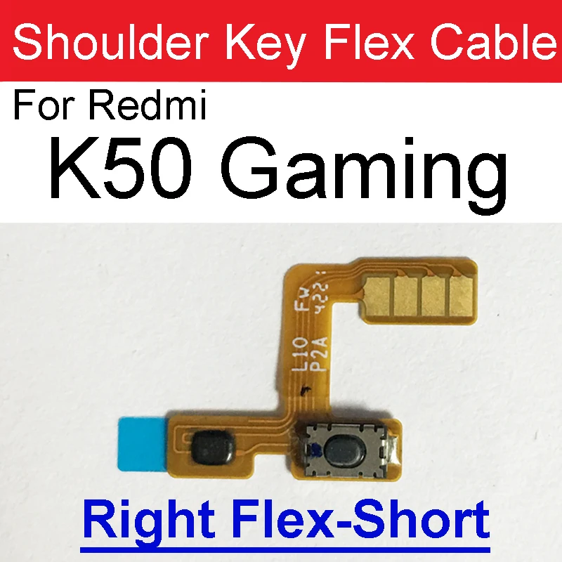 For Xiaomi Redmi K50 Gaming Shoulder Key AirTriggers Induction Motion Sensor Flex Cable Parts