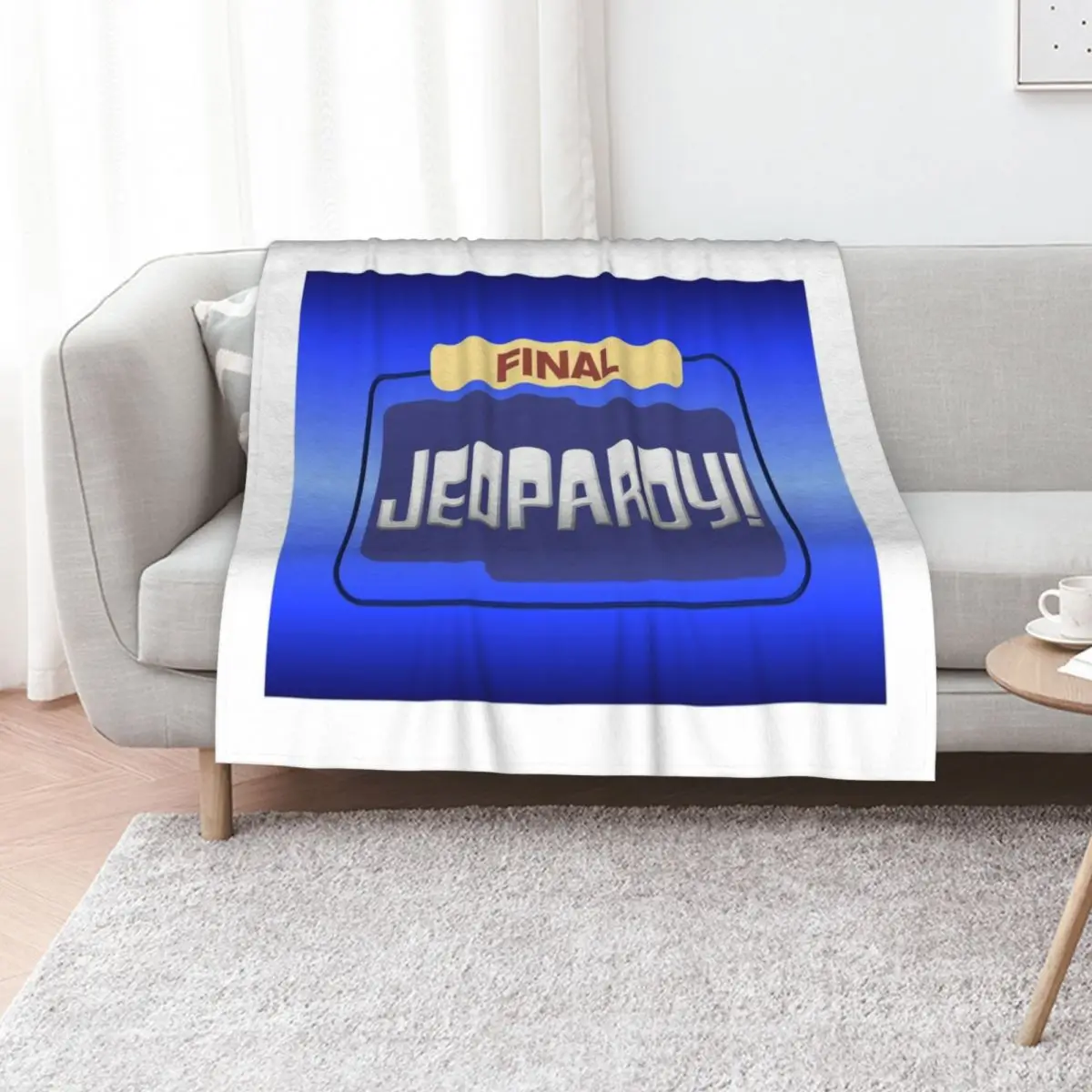 

Final Jeopardy Throw Blanket Moving Bed Fashionable Designers Soft Plush Plaid Blankets