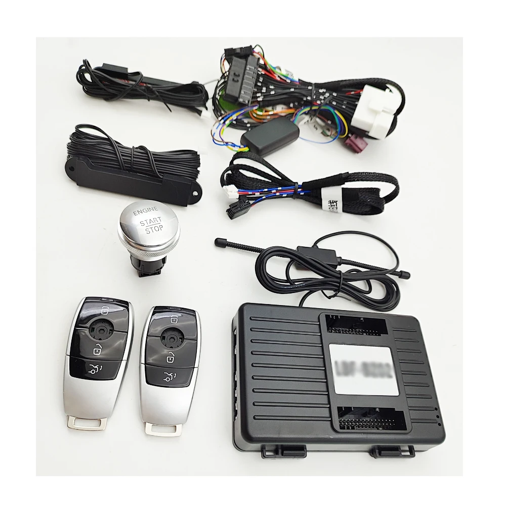 

Lower Trims Upgrade Push To Start System For 2009-2014 C W204 2008-2012 GLK 2009-2012 E-Coupe A207 Remote Start Auto PKE Keyless