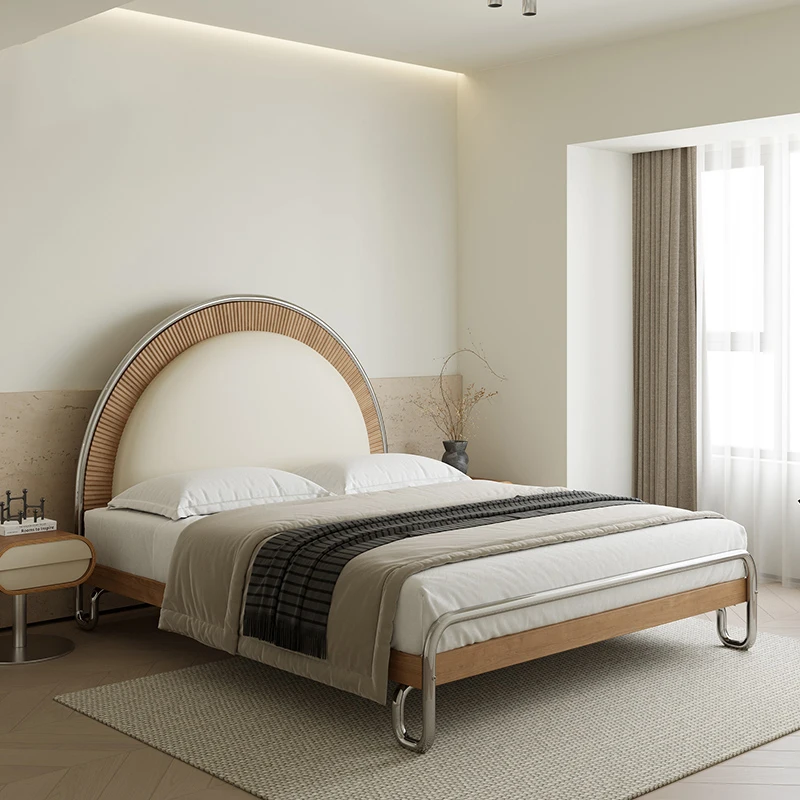 

Sleeping Simple Bed Comfortable Design Universal Fashion Interior Big Size Bed Room Decor Letto Matrimoniale Home Decoration