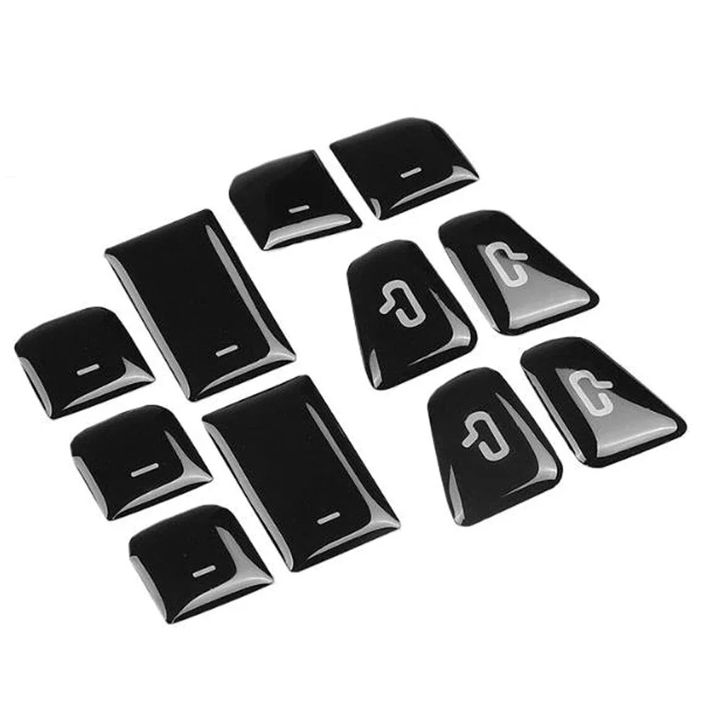 

Protect And Decorate Your For Tesla Model 3 Y 1723 With This High Quality Door Glass Lift Switch Button Cover Trim 11PCS