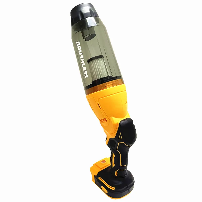 Imagem -02 - Cordless Handheld Car Vacuum Cleaner sem Fio Portátil Fit para Dewalt Bateria 20v 25000pa Cabelo Pet