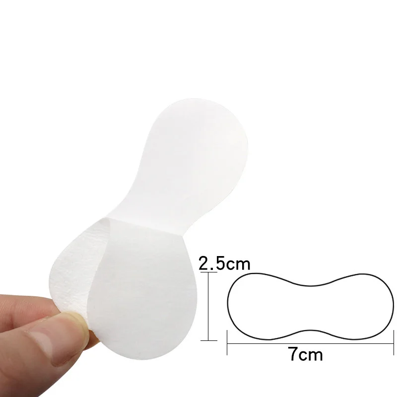 50 pairs/lot Gourd Shape Under Gel Eye Pads Makeup Tools Eyelash Extension Grafting False Lashes Paper Patches Tips Sticker