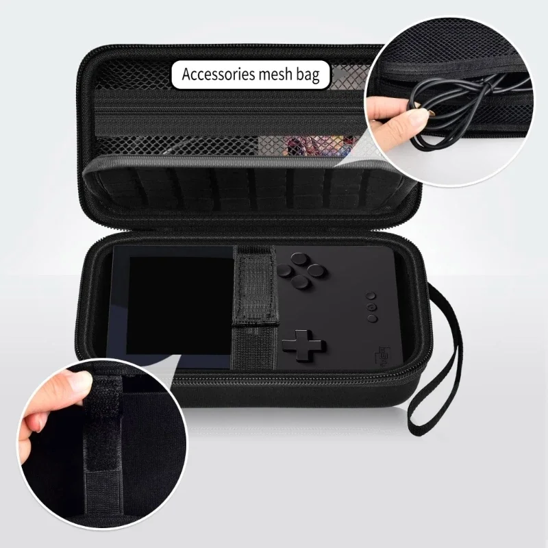 Travel Case For Analogue Pocket Handheld Gaming Consoles Protective Storage Organizers Easy Carry Dustproof Light Weight