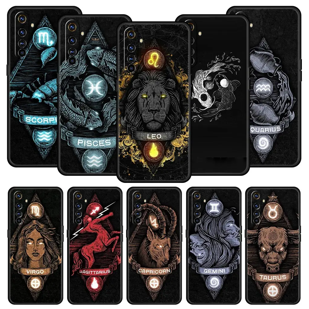 برج الحمل ليو الميزان الحوت العذراء الحال بالنسبة Realme 12 11 10 9 8 5G 7 6 GT5 GT3 GT2 Pro C21 C25 C35 ل Realme GT Neo 2 3 3T 5 غطاء #1