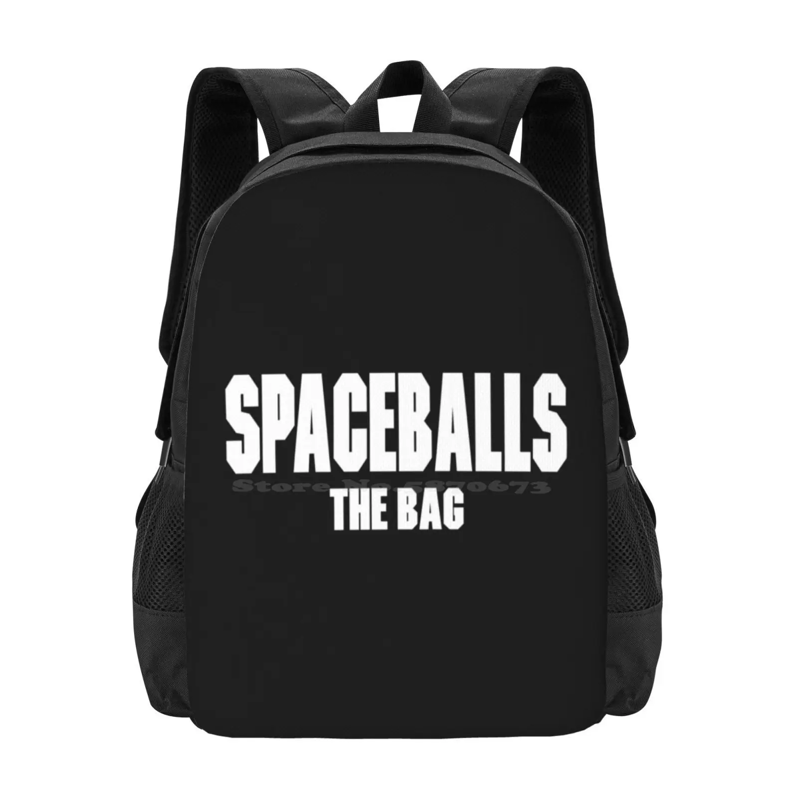 

Spaceballs Branded Items Bag Backpack For Men Women Girls Teenage Spaceballs Dark Helmet Rick Schwartz Moranis Lone Star Funny