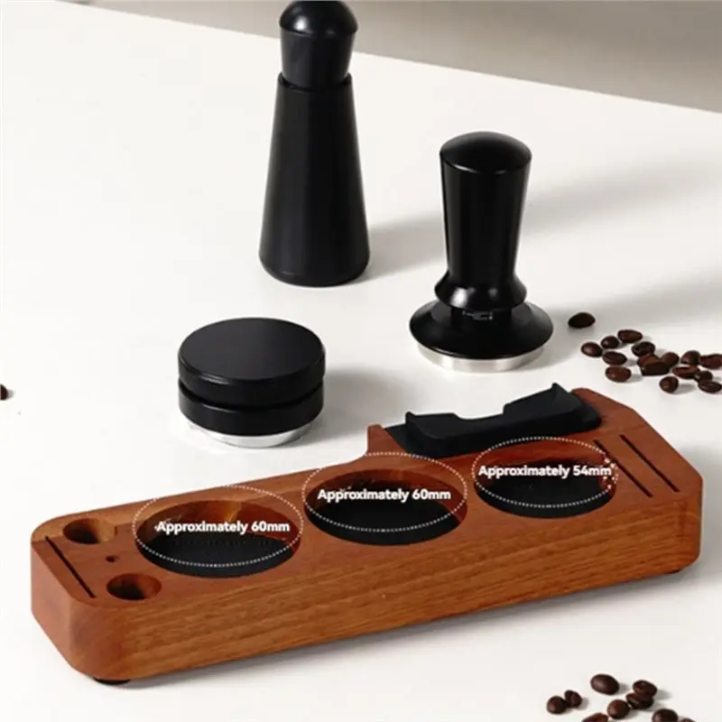 WDT Tool Coffee Tamper Set With Tamping Station And Dosing Funnel- 7PCS Espresso Accessories Kit