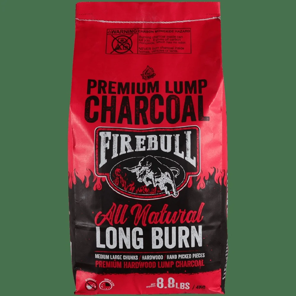 Premium-Köderkohle, 8,8 lb, 100 % Quebracho Blanco, Hartholz, hohe gleichmäßige Hitze, lange Verbrennungszeit, minimales Aschengrill, Rauchen