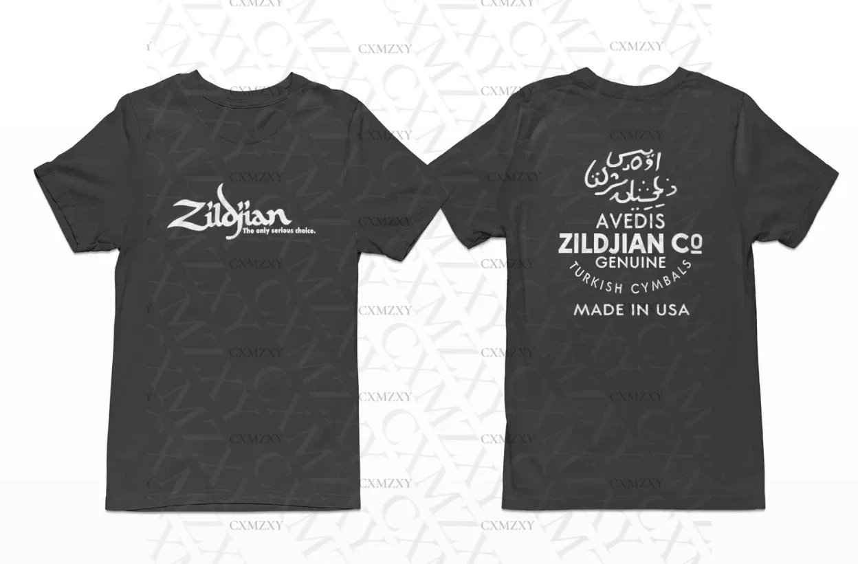 

Zildjian Turkish Graphic Classic T-shirt size S-5XL Men's T-Shirt Black Casual Crew Neck Cotton Tee