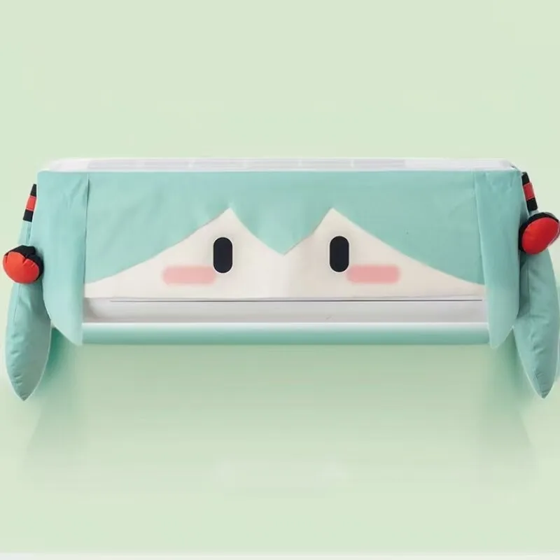 Anime-Staubschutzhülle für Klimaanlagen, niedlich, belüftet, verschiedene Größen, Schlafzimmer, Haushaltsgeräte, Dekoration, Peripherie, täglicher Gebrauch, gute Ware