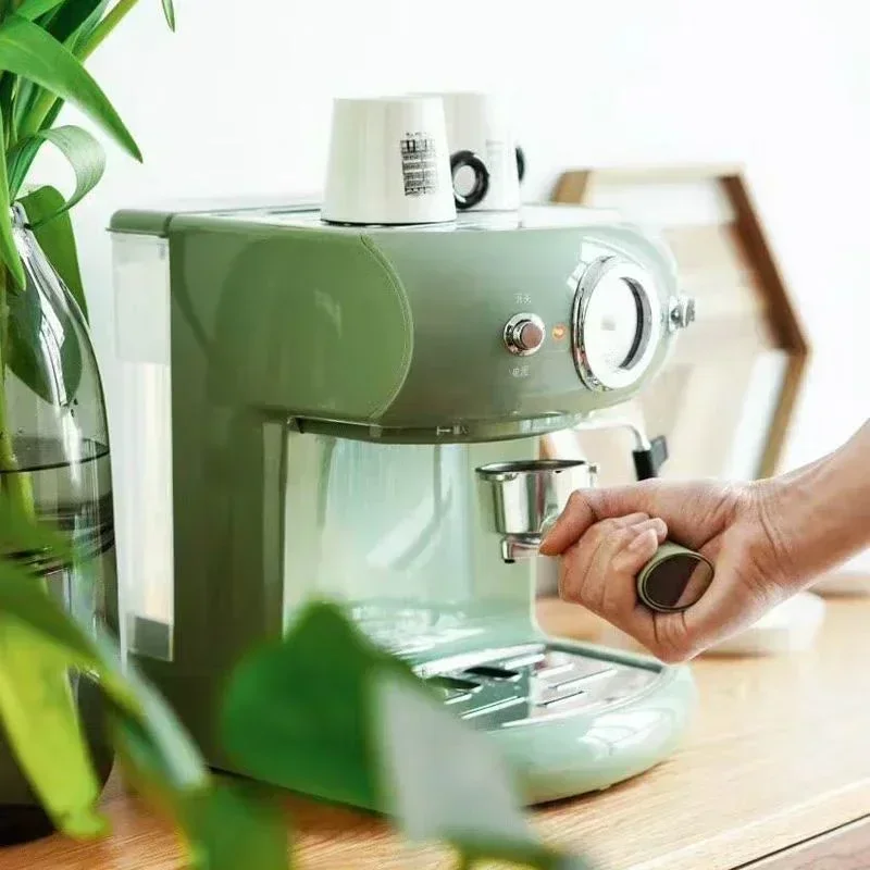 Excellent Best Seller First Hot Sales Coffee Machine Home Italian Semi-automatic 19Bar Pump Pressure Concentrated Steam Milk Fro