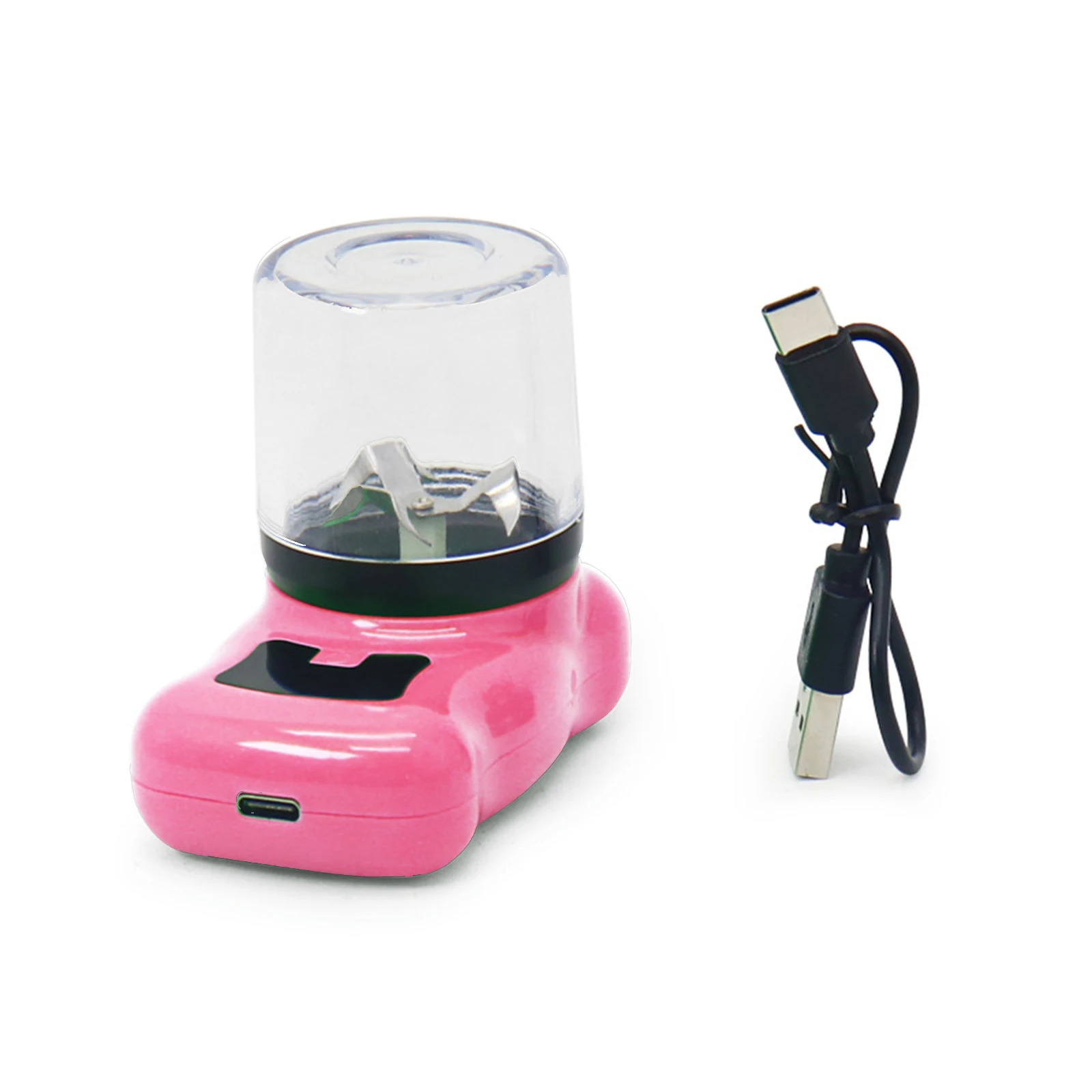 1pc, Electric Grinder, Spice Grinder, Grinding Machine, Herb Grinder, Spice Crusher, Kitchen Supplies, With Digital display, Typ