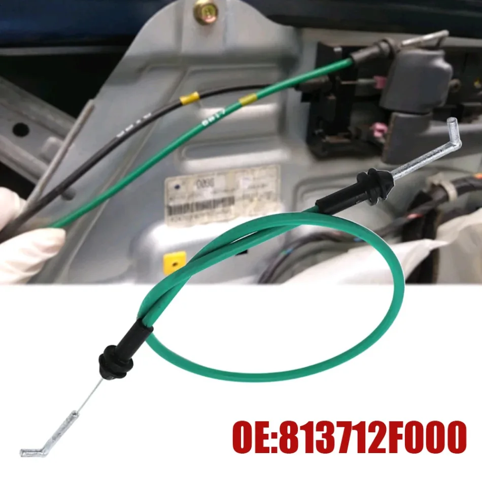 1x Front Left Car Interior Door Handle Bar Cable Left Hand Drive 813712F000 for Kia Cerato Spectra 2004 2005 2006 2007 2008 2009