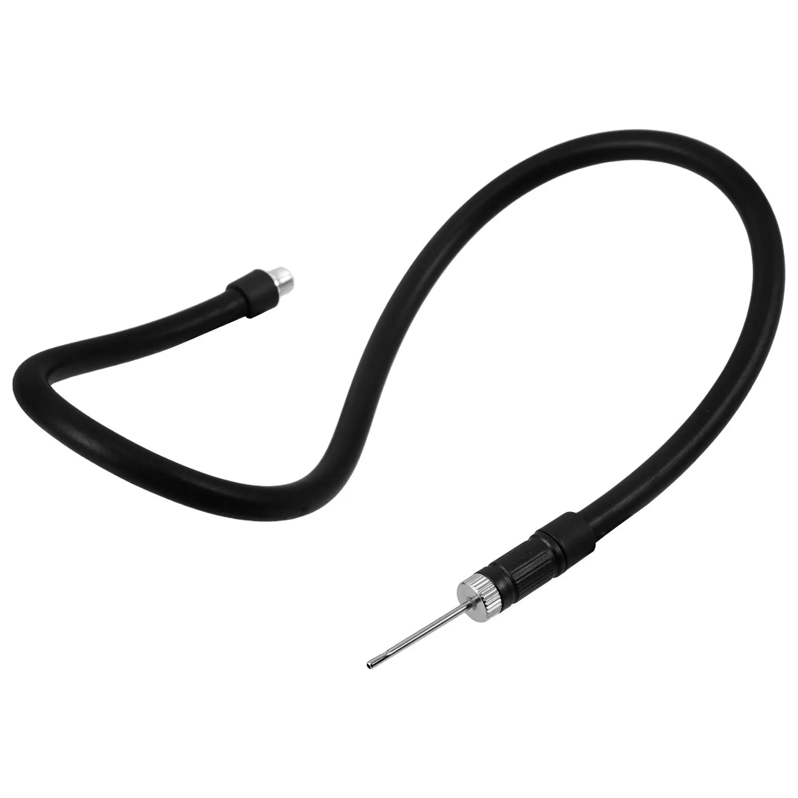 

1Set Tire Inflator Hose Air Compressor Pump French Valve Adapter Quick Inflation Portable Lightweight for Car Bicycle Motorcycle