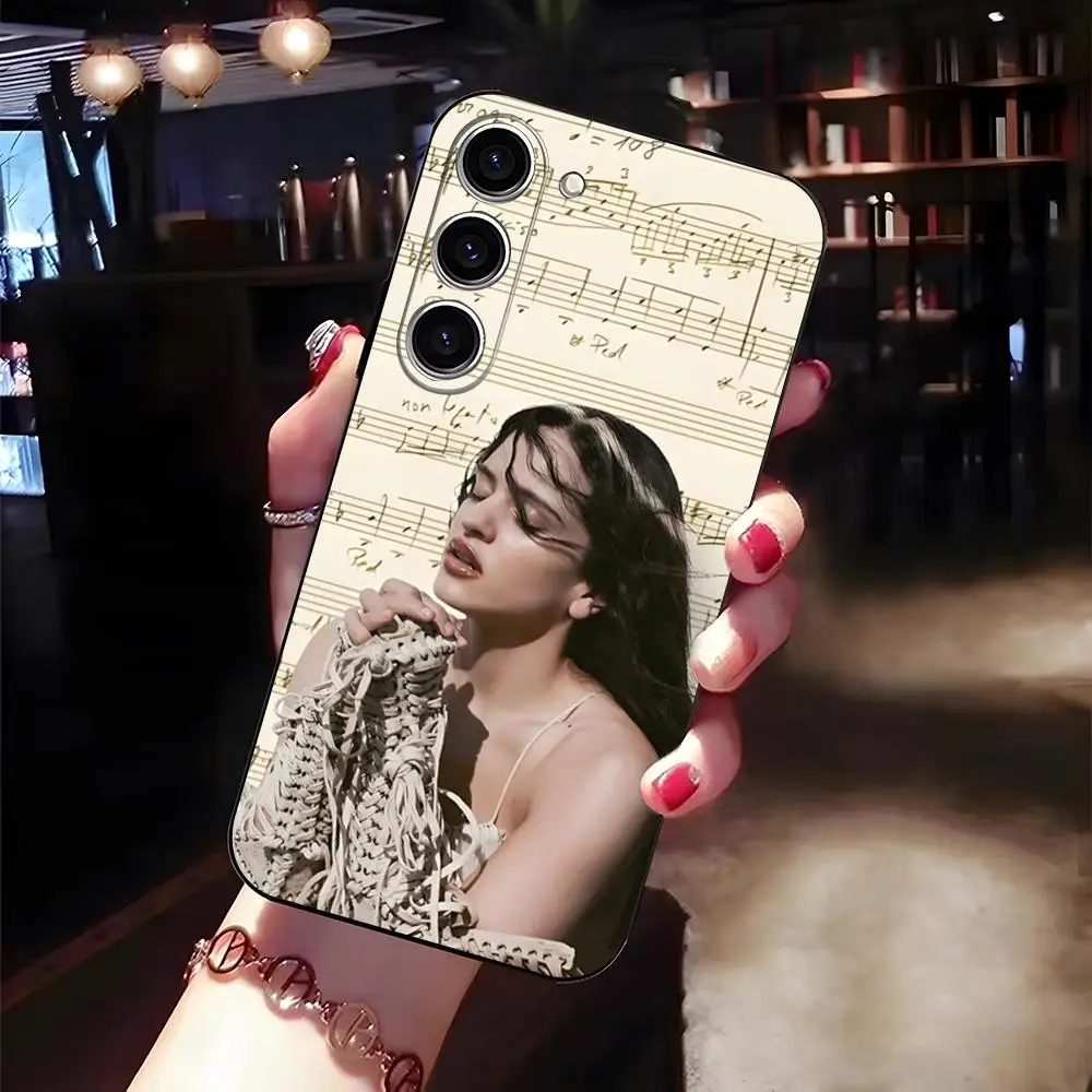 Singer R-Rosalia Phone Case For Samsung A27 A37 A33 5G A54 A36 A35 A56 A52 A17 Shockproof Soft Cover