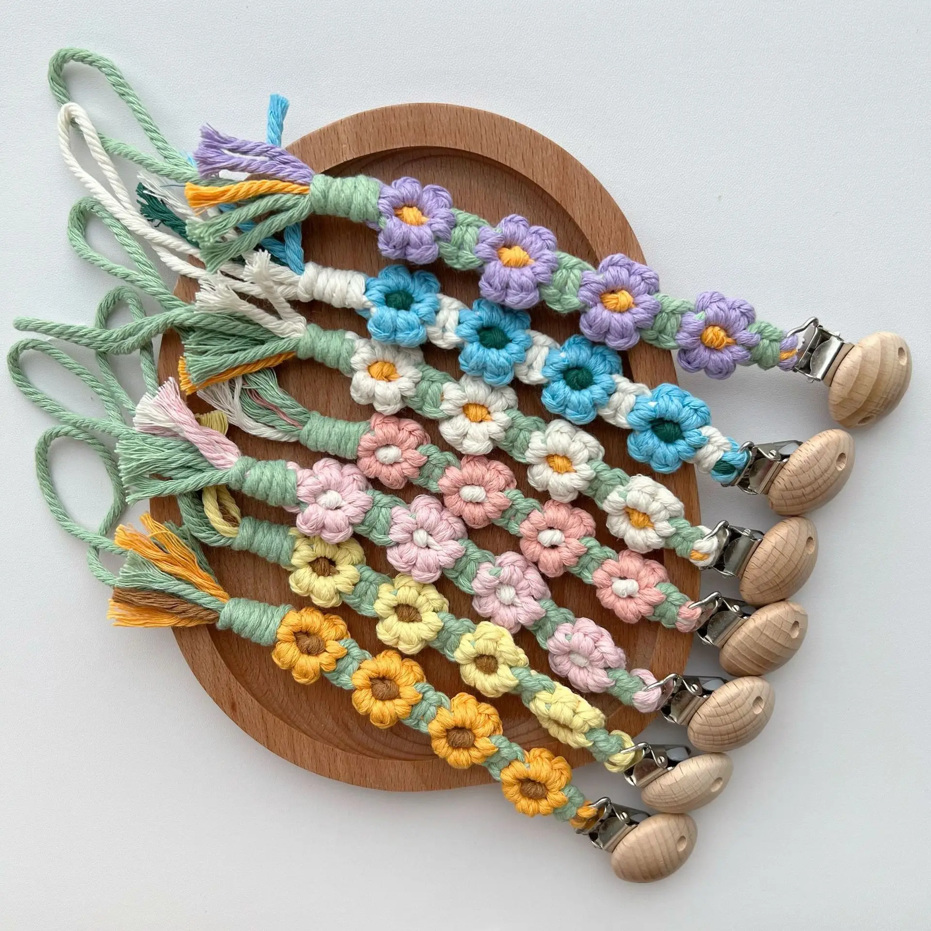 Chaîne de sucette en bois pour - Baby Products Nipples avis et prix