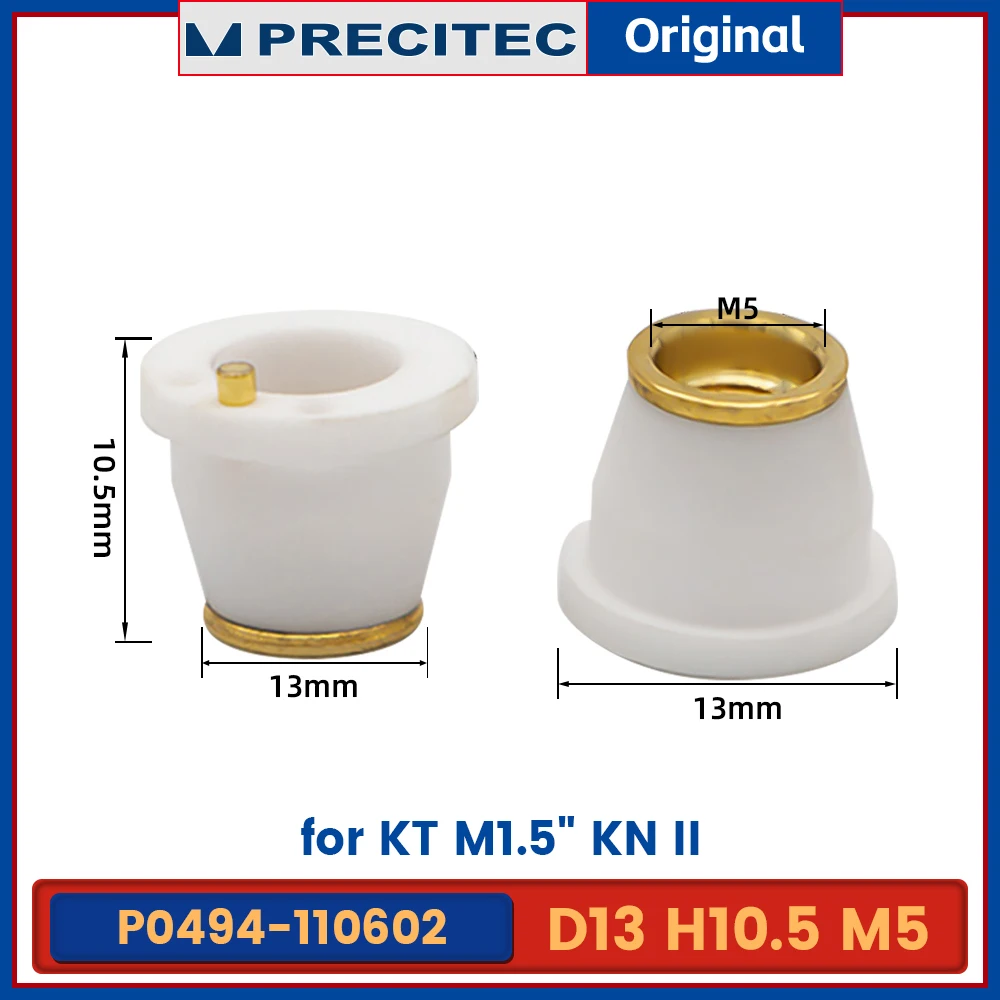 Precitec Laser Keramikdüsenhalter D28 M11 D31 M11 D17.1 M6 für Precitec Procutter Thunder Lightcutter Schneidkopf – Detail 3