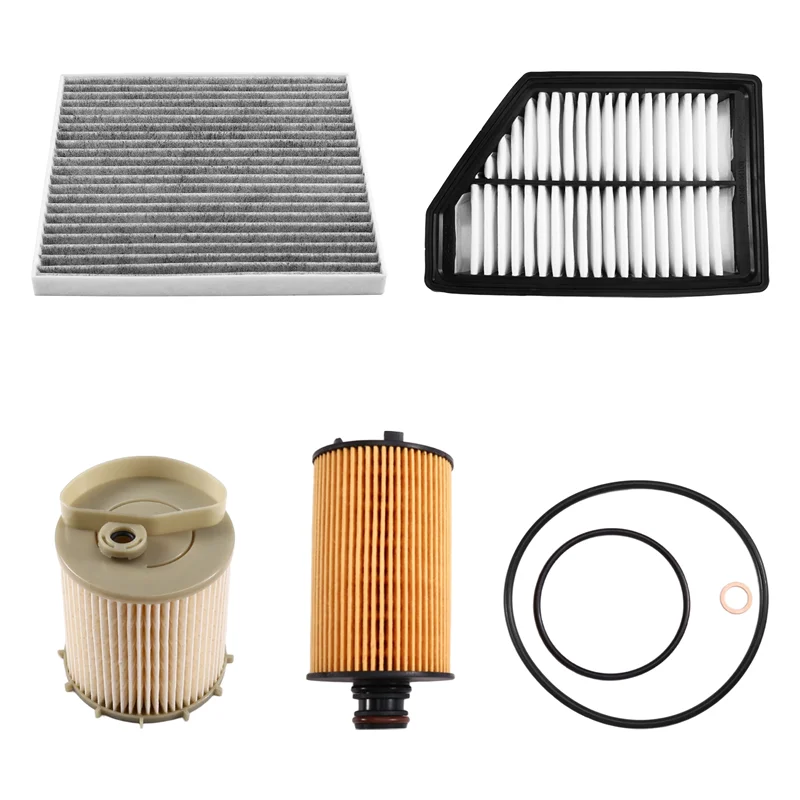 

Set For SSANGYONG KORANDO CK 2.0 Diesel Full Filter Kit-Air, Cabin, Oil, Fuel-Parts 23140-34100& 68116-34000