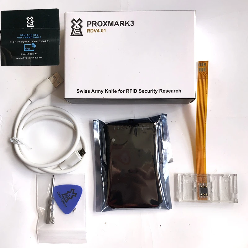 Proxmark3 RDV4 kit 4.01 Develop Suit Kits chameleon Proxmark NFC PM3 RFID Reader Writer for RFID NFC Card Copier Clone