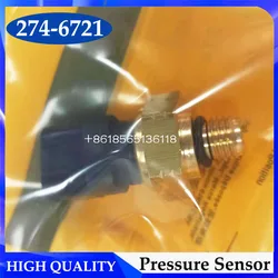 Excavator Pressure Switch CAT320D E320D Pressure Sensor for CATERPILLAR 2746721 274-6721