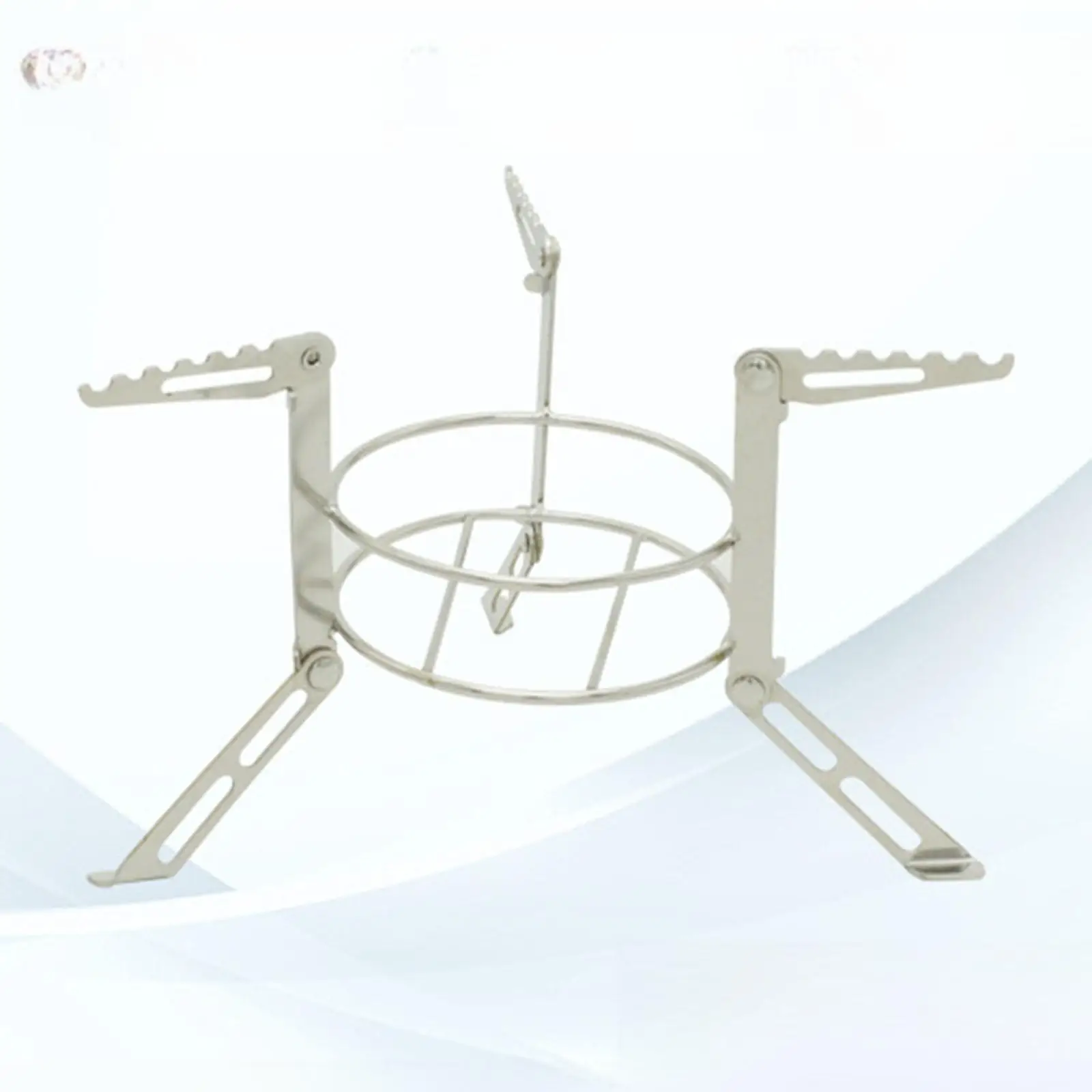 Stove Support Stand Lightweight Sturdy Stainless Steel Multiuse AntiSlip Folding Stove Stand Cooking Stove Stand Cooking Gear