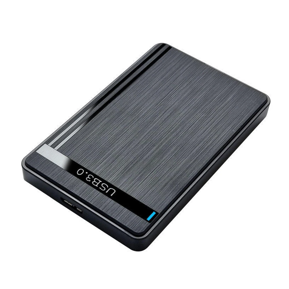 2.5" SATA to USB3.0 HDD Enclosure Mobile Hard Drive Cases for SSD External Storage HDD Box With USB3.0/2.0 Cable ABS