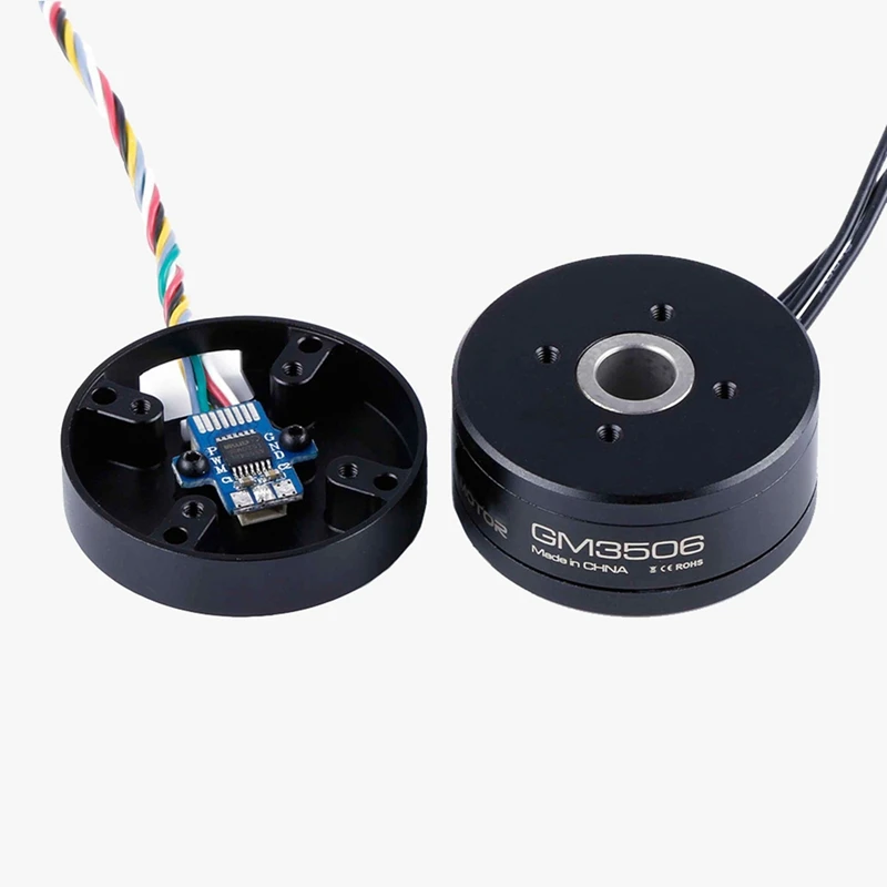 GM3506 Brushless Gimbal Motor Hollow Shaft with AS5048A Encoder for SLR Camera Stabilizing RC Multirotor DIY Accessories-DT30