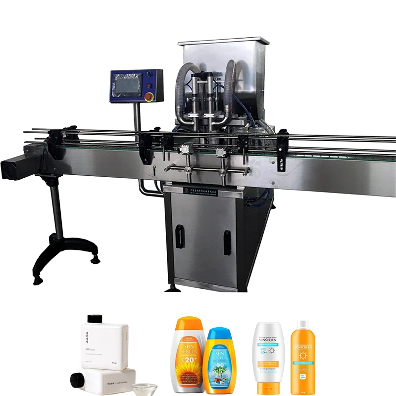 Automatic Sauce Honey Gel Filling Machine Pneumatic Quantitative Paste Cream Oil Filler for Beverage Glass