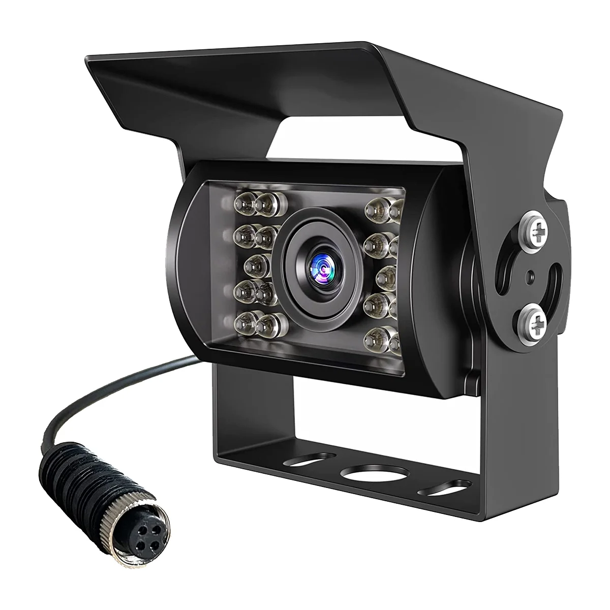 1080P HD Backup Camera, IP69 Waterproof Wide View Angle Reversing Rear View Camera for Monitor Truck Trailer