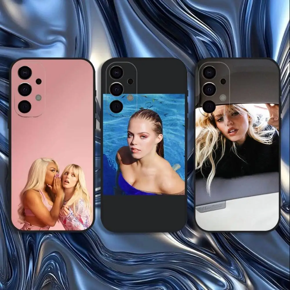 

R-Renee Rapp Not My Fault Phone Case For Samsung S25,S24,S21,S22,S23,S30,Ultra,S20,Plus,Fe,Lite,5G Black Cover