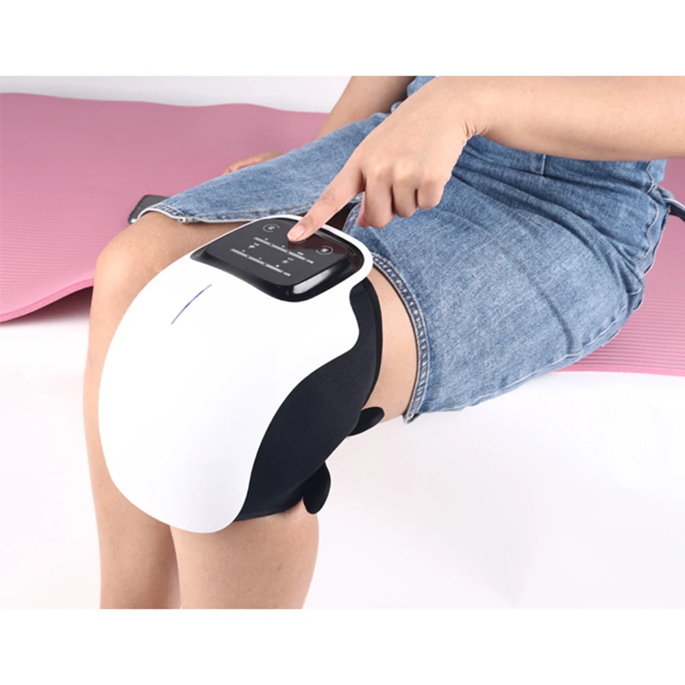 Multifunctional Smart Cordless Knee Massager Vibration Knee Relaxing Massage Machine Joint Knee Device Gifts for Friends