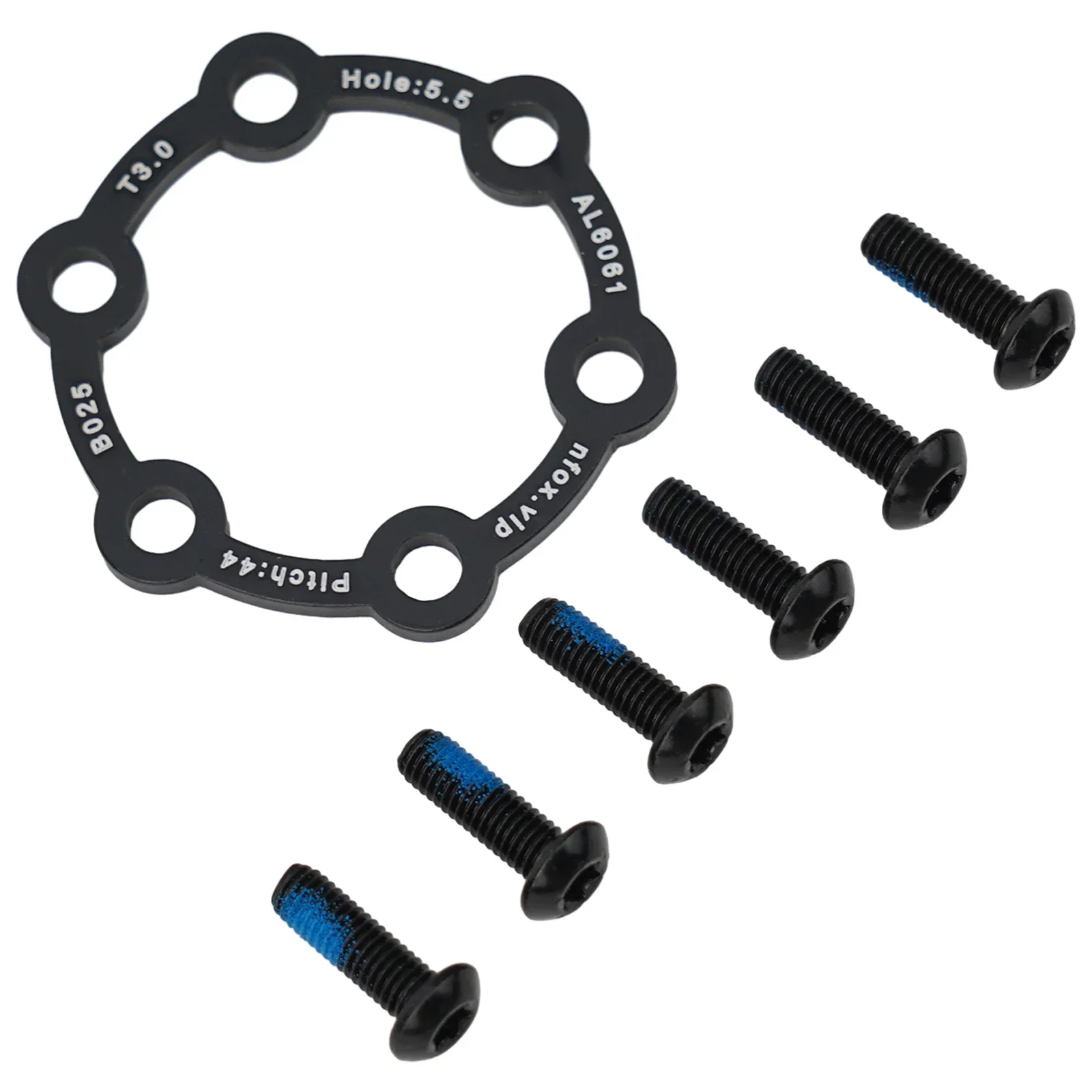 AliExpress TOOPRE High Durability Aluminum Alloy Bicycle Brake Disc Spacer 6 Hole Hub Heightening Pad Multiple Thickness Options