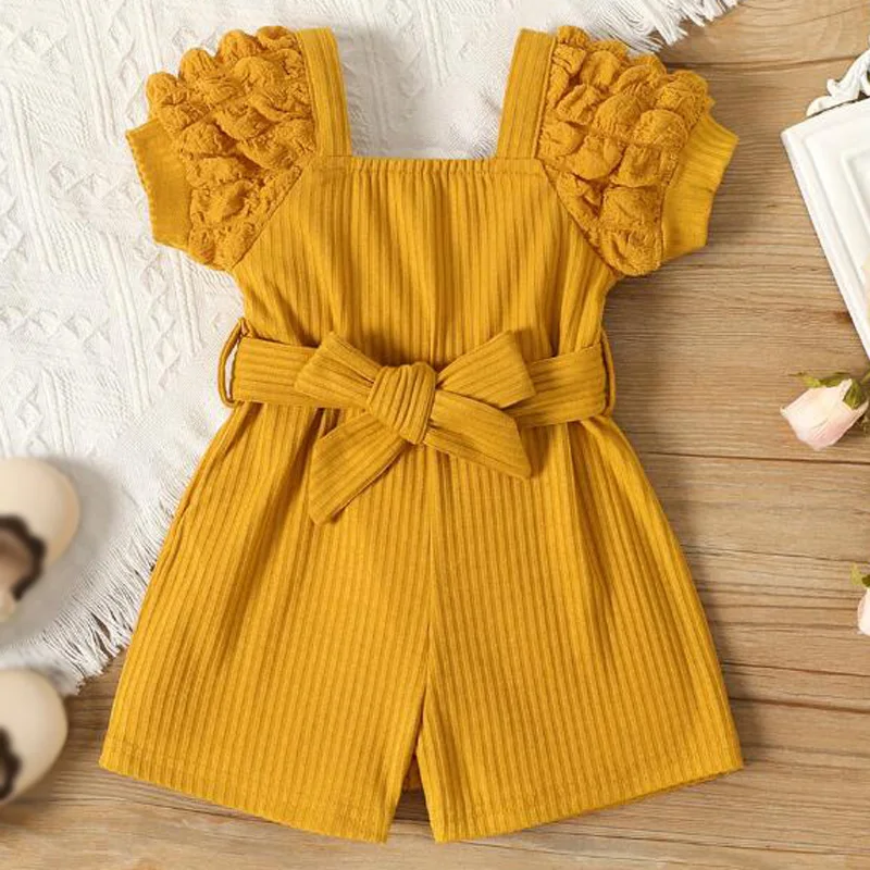 New girl baby fashion jumpsuit short