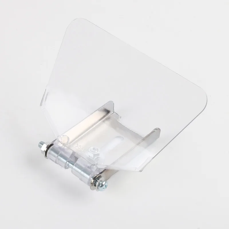 Clear Acrylic Safety Shield For Bench Grinder Protective Guard Baffle Anti Spark Dust Lens Replacement Metalworking Equipment