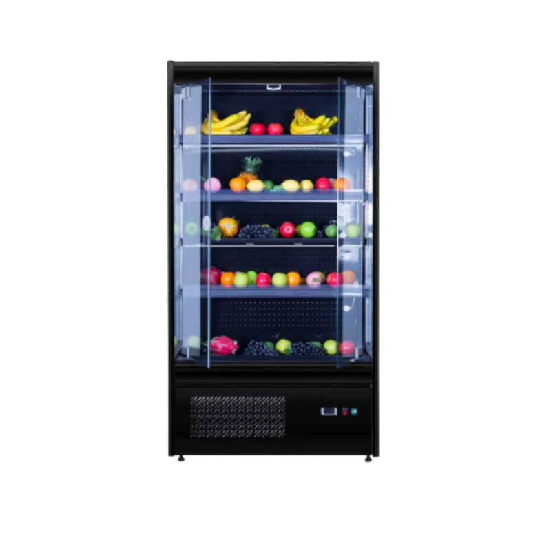 Export unit without border, convenience store beverage fruit and vegetable refrigerated display cabinet