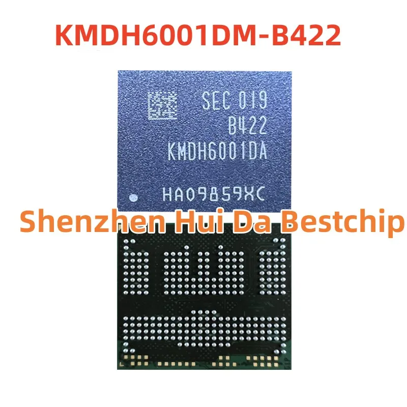 

KMDH6001DM-B422 emcp 64GB eMMC BGA254 NAND Flash Memory IC Chip Soldered Ball